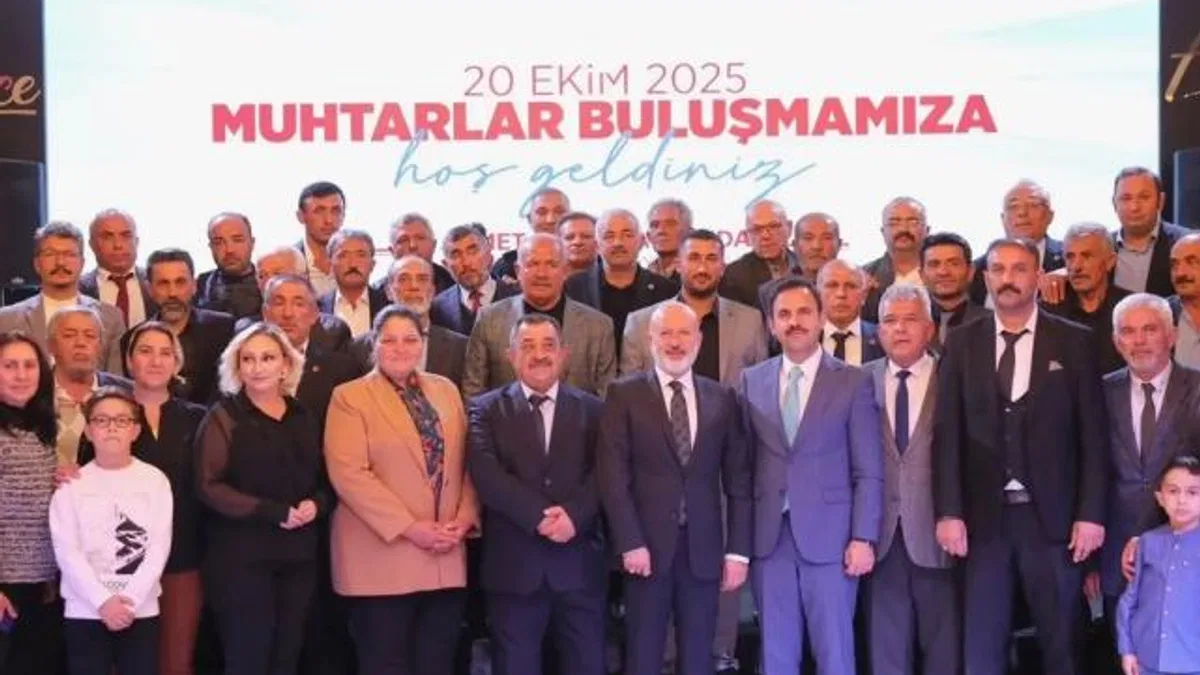 Kayseri Kocasinan muhtarları ağırladı