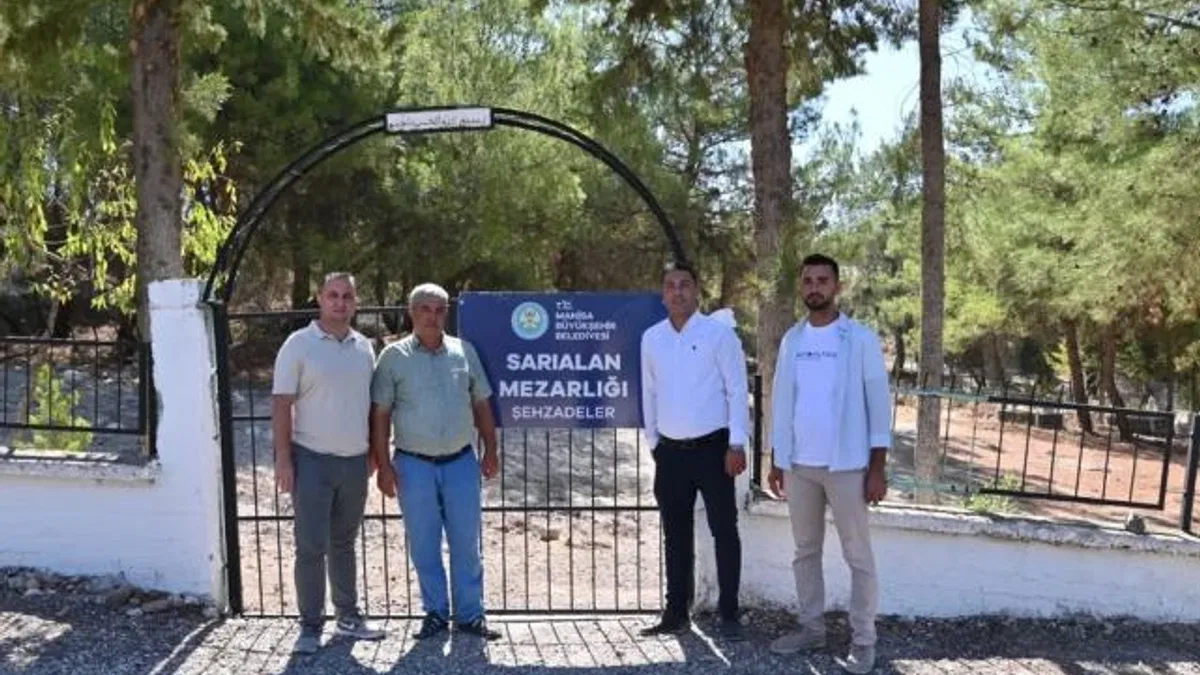 Manisa’da mezarlıklar güvenli hale getiriliyor