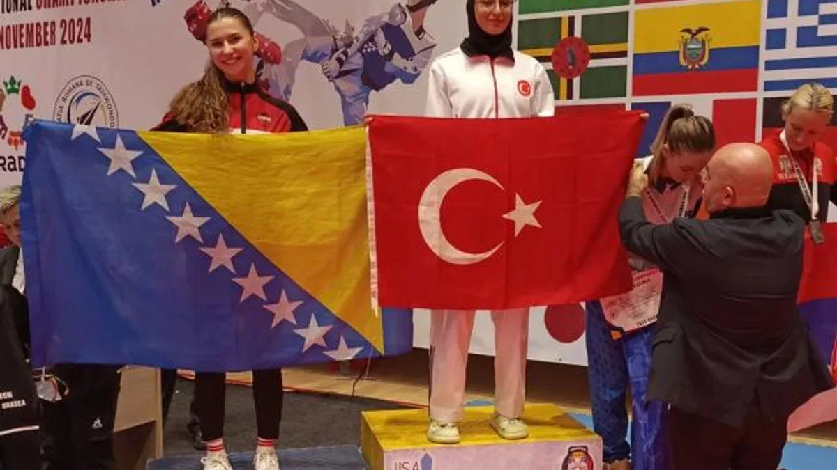 Dokuz Eylül’lü tekvandocu Balkan Şampiyonu oldu
