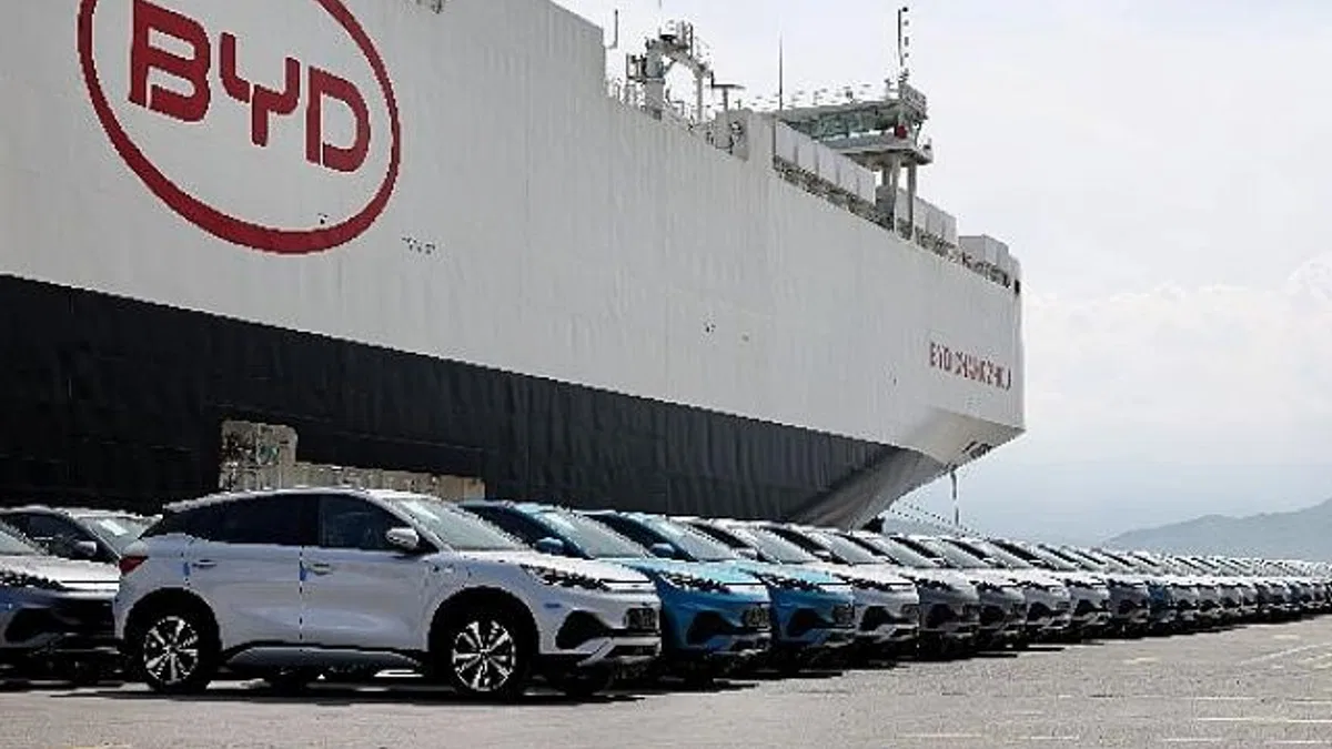 Türkiye’deki Yüksek Satış Adetleri BYD’nin Dev Araç Gemisi “BYD CHANGZHOU”yu Ülkemize Getirdi