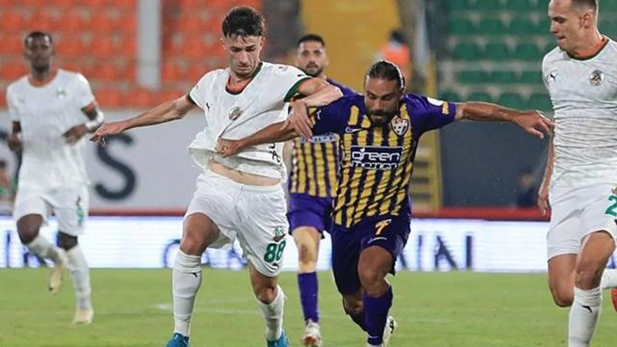 Corendon Alanyaspor 1-1 İkas Eyüpspor (Maç Sonucu) Alanya’da puanlar paylaşıldı!