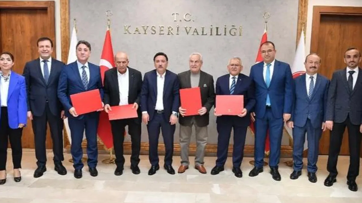 Kayseri’ye hayırsever desteği