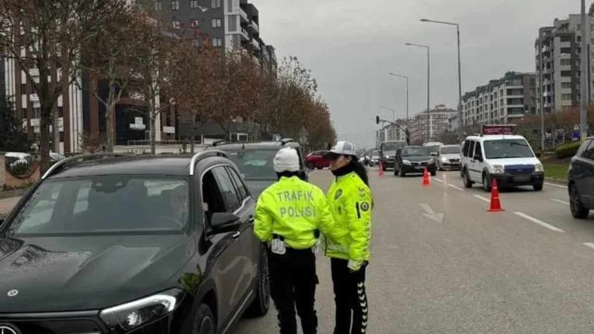 Bursa’da bir haftada 10 bine yakın araca idari para cezası