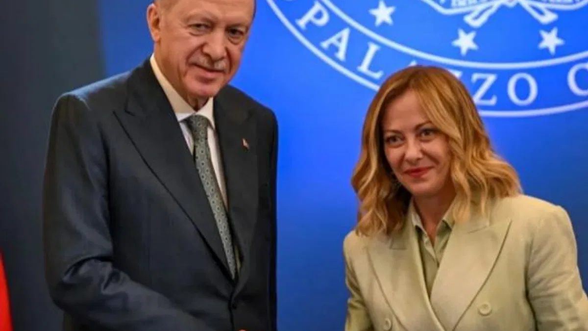 Cumhurbaşkanı Erdoğan, Meloni ile görüştü