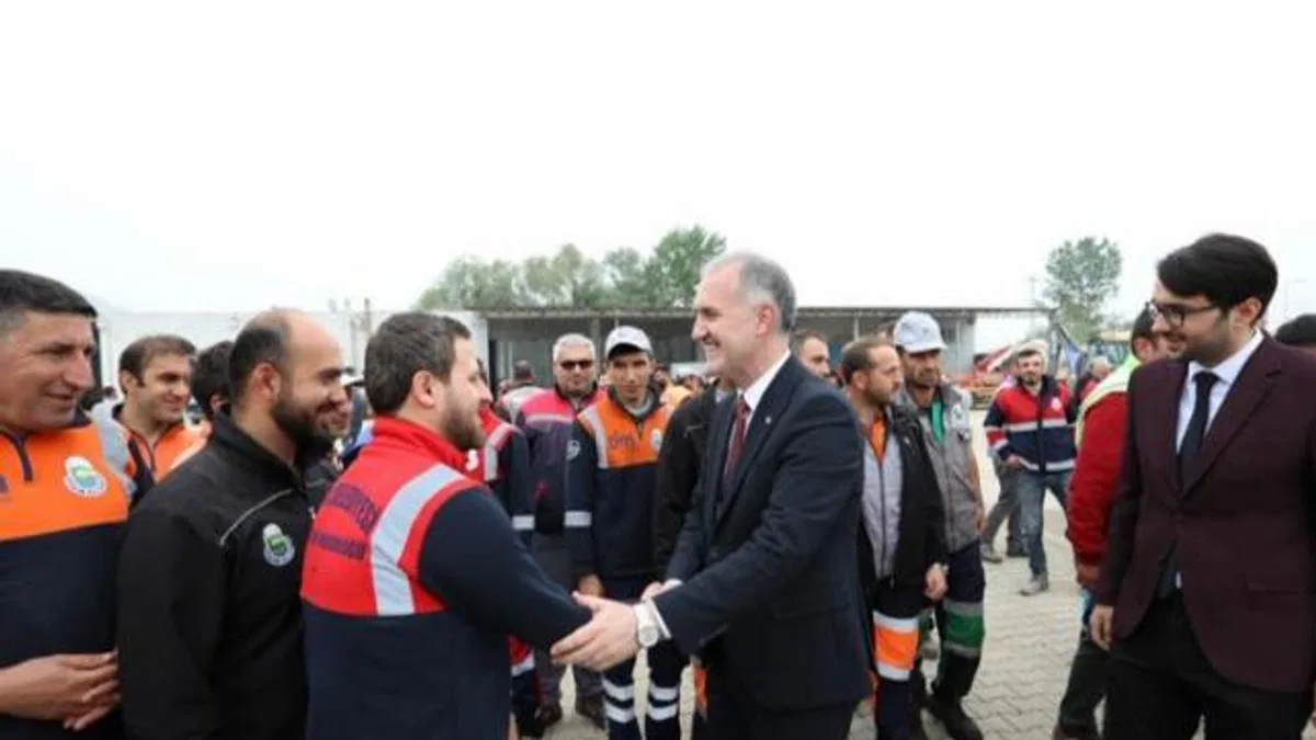 Başkan Taban: “Tüm çalışanlarımıza teşekkür ediyorum”