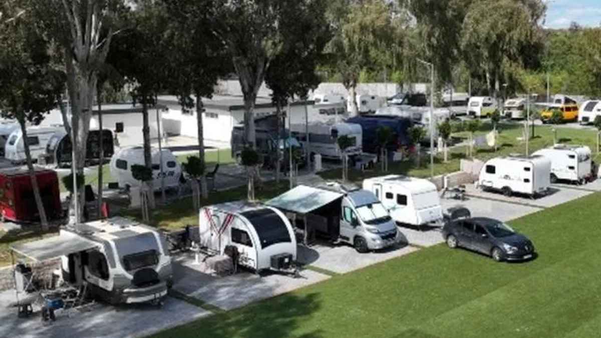 Konyaaltı Karavan Park’ta 8 bin tatilci ağırladı