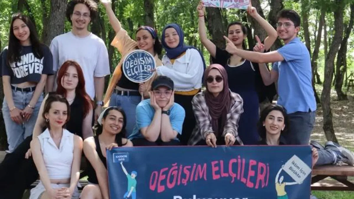 Samsun’un gençleri çevre için ses yükseltti! Değişim Elçileri Bafra’da buluştu
