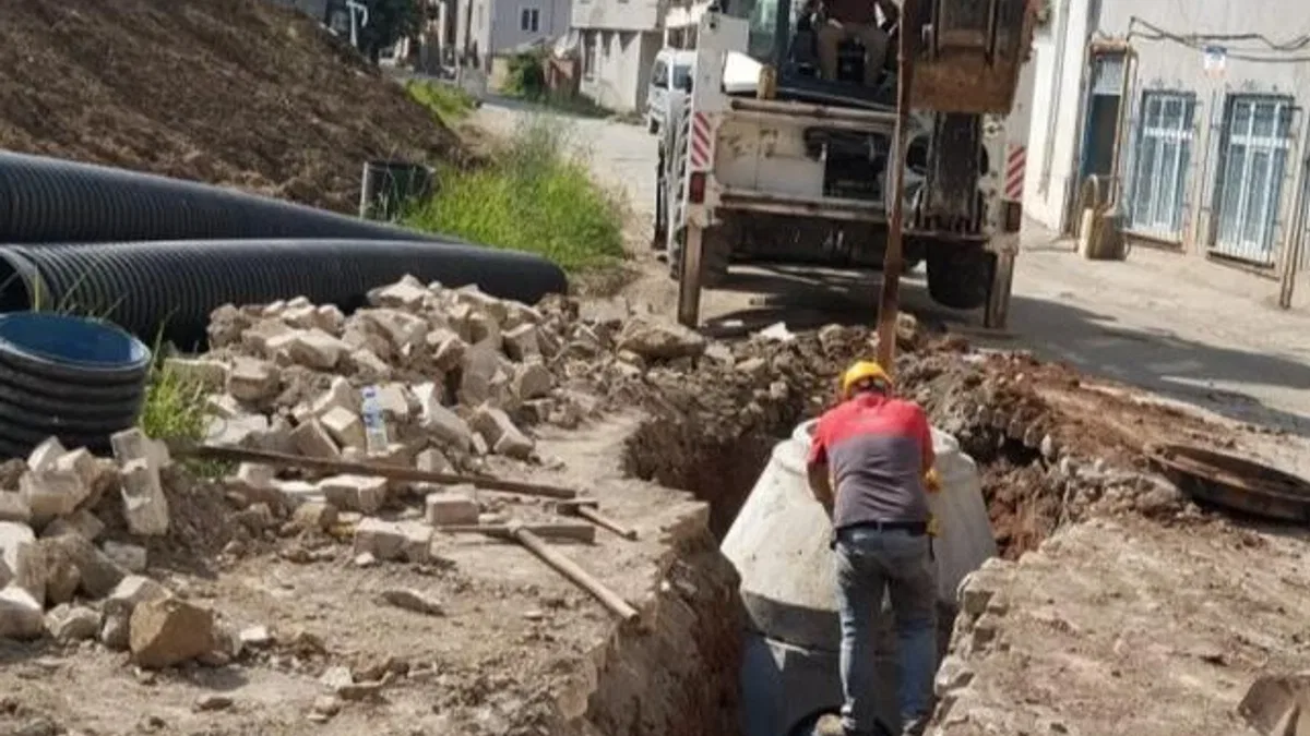 Ordu Fatsa Şerefiye’ye yağmur suyu hattı