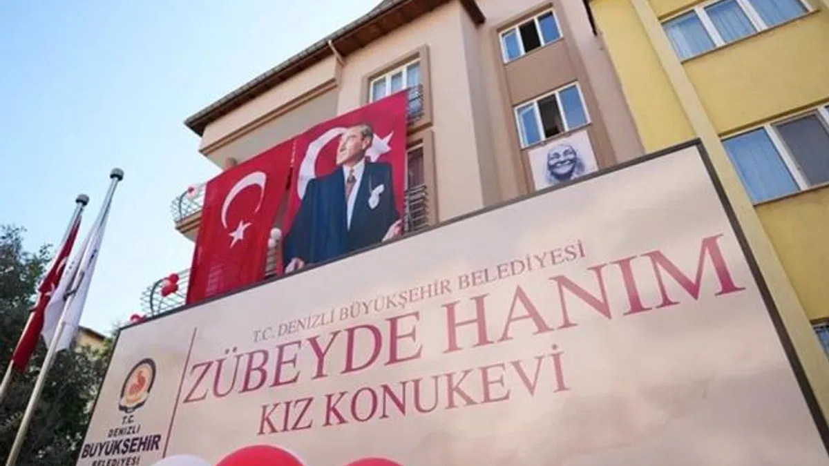 Denizli’de kız öğrencilere güvenli konaklama desteği