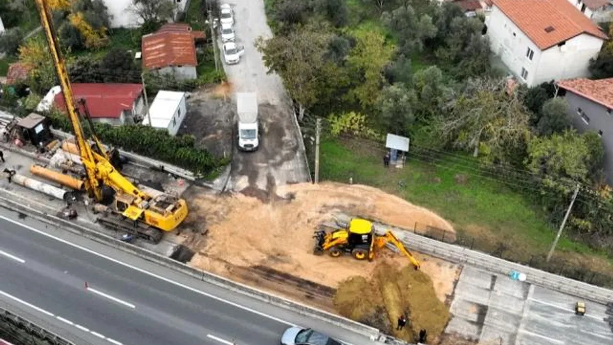 Kocaeli’de Gölcük Ulaşlı’nın kritik noktasında düğüm çözülüyor
