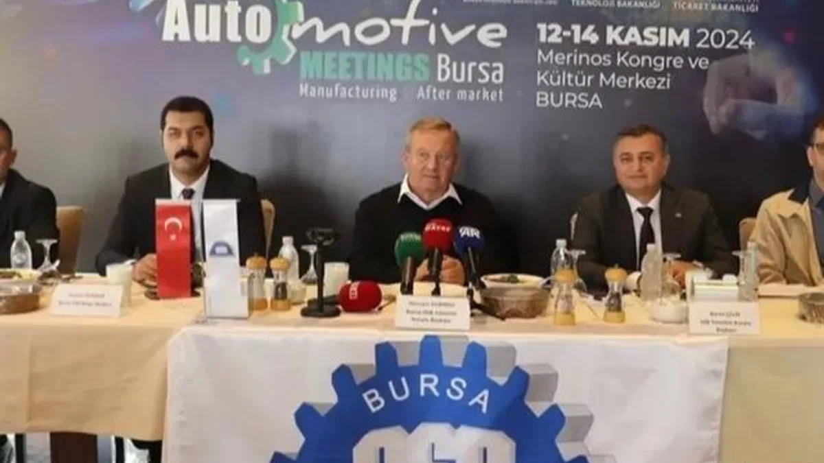 Dünya otomotiv devleri Bursa’da buluşuyor! 40 ülkeden 300 firma…