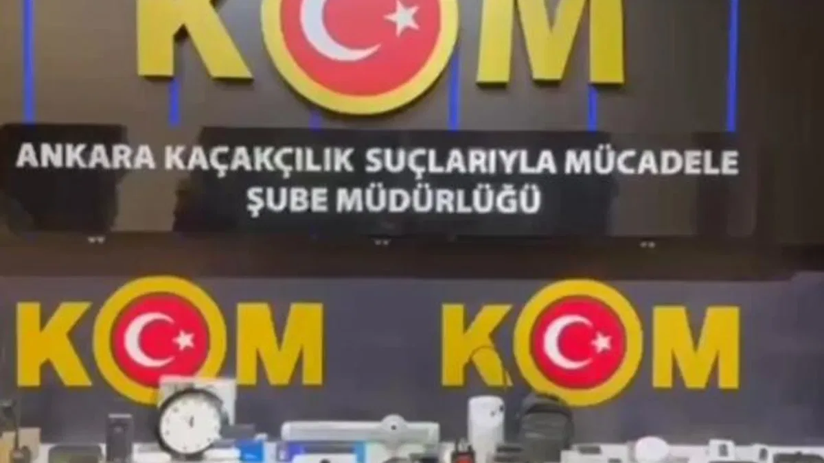 Ankara’da dinleme cihazı operasyonu… Dijital casusluk ve gizlilik ihlallerine darbe!