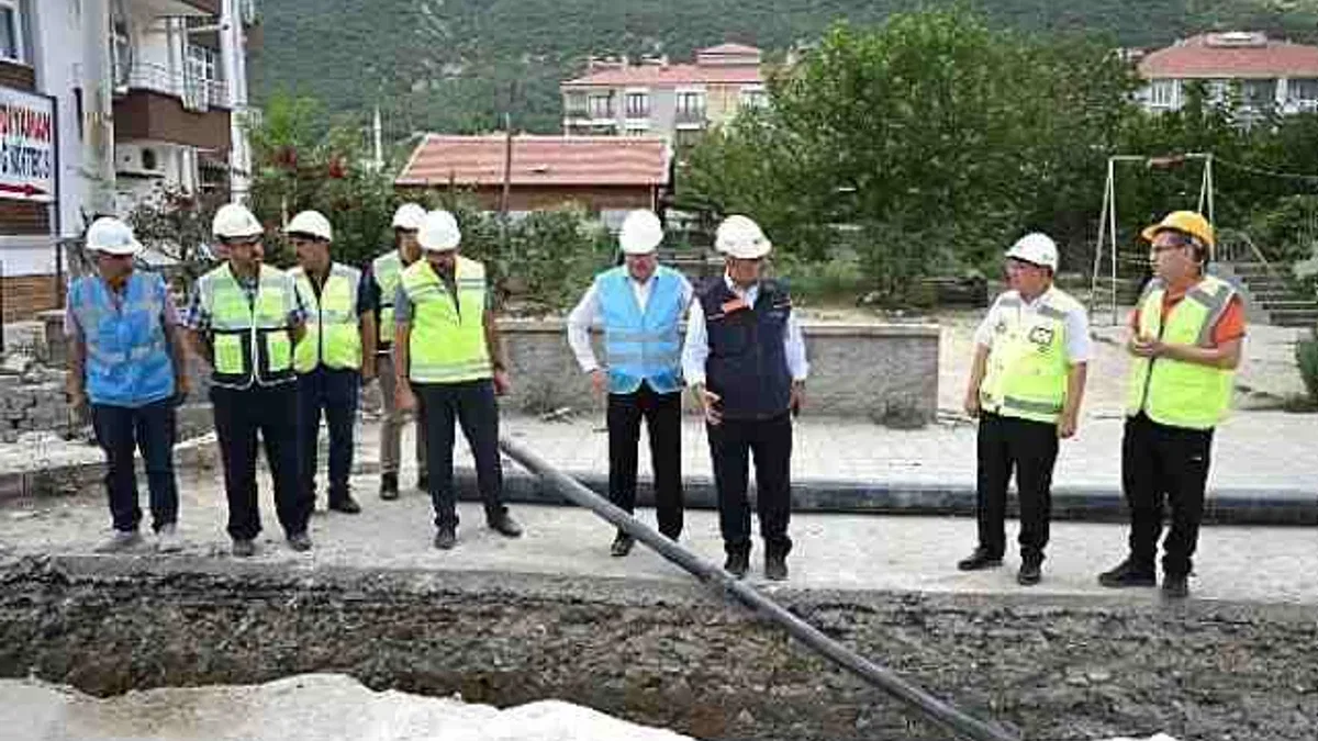 Konya Büyükşehir, Akşehir’de 129 KM’lik Su Altyapı Yatırımı Yapıyor