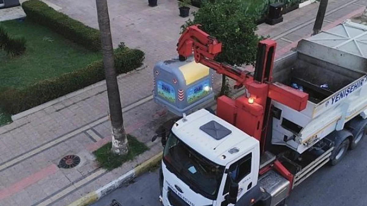 Yenişehir’de sessiz çöp toplama dönemi başladı