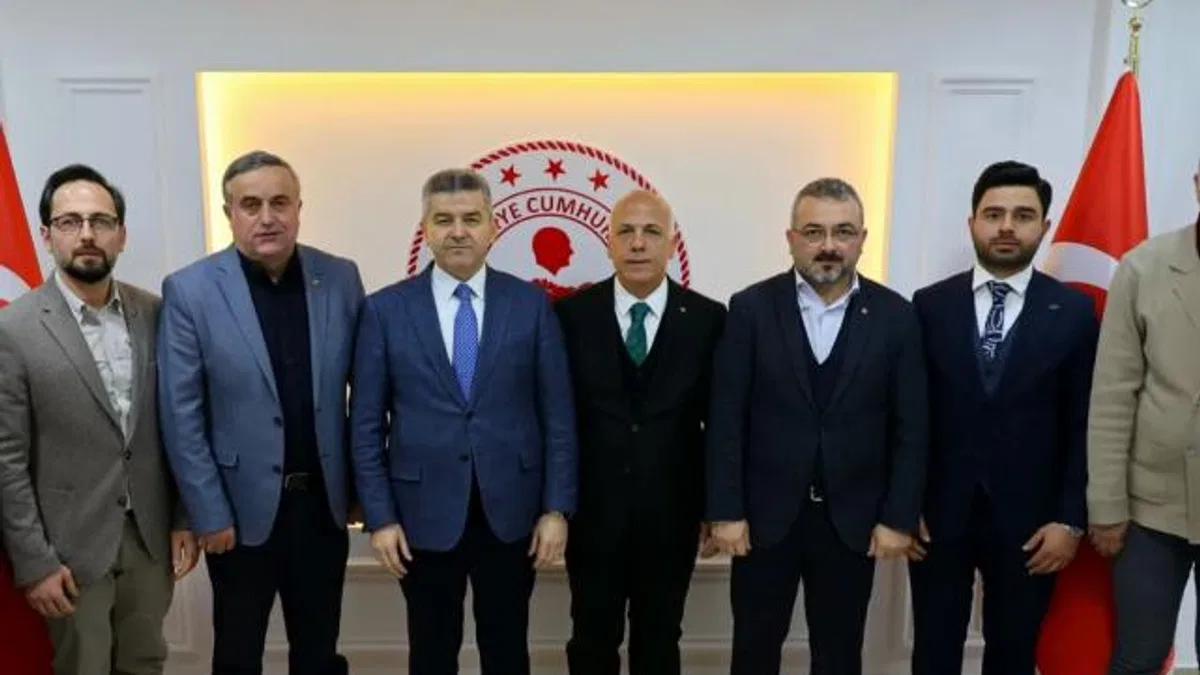 Artvin Ticaret Borsası’ndan Vali Ergün’e ziyaret