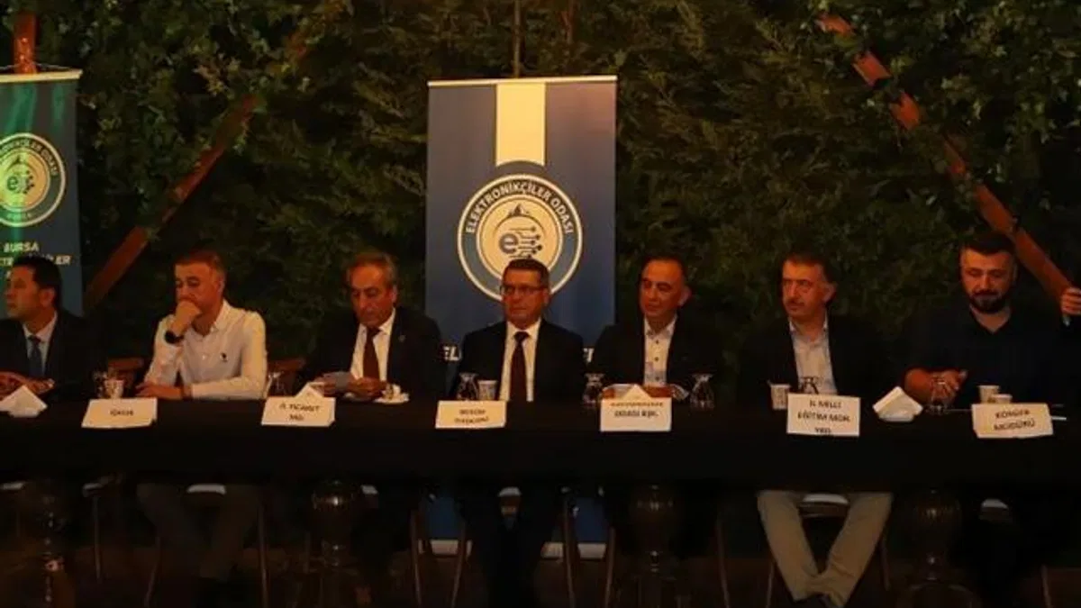 Bursa’da Elektronikçiler Odası’ndan mesleki ve sektörel buluşma